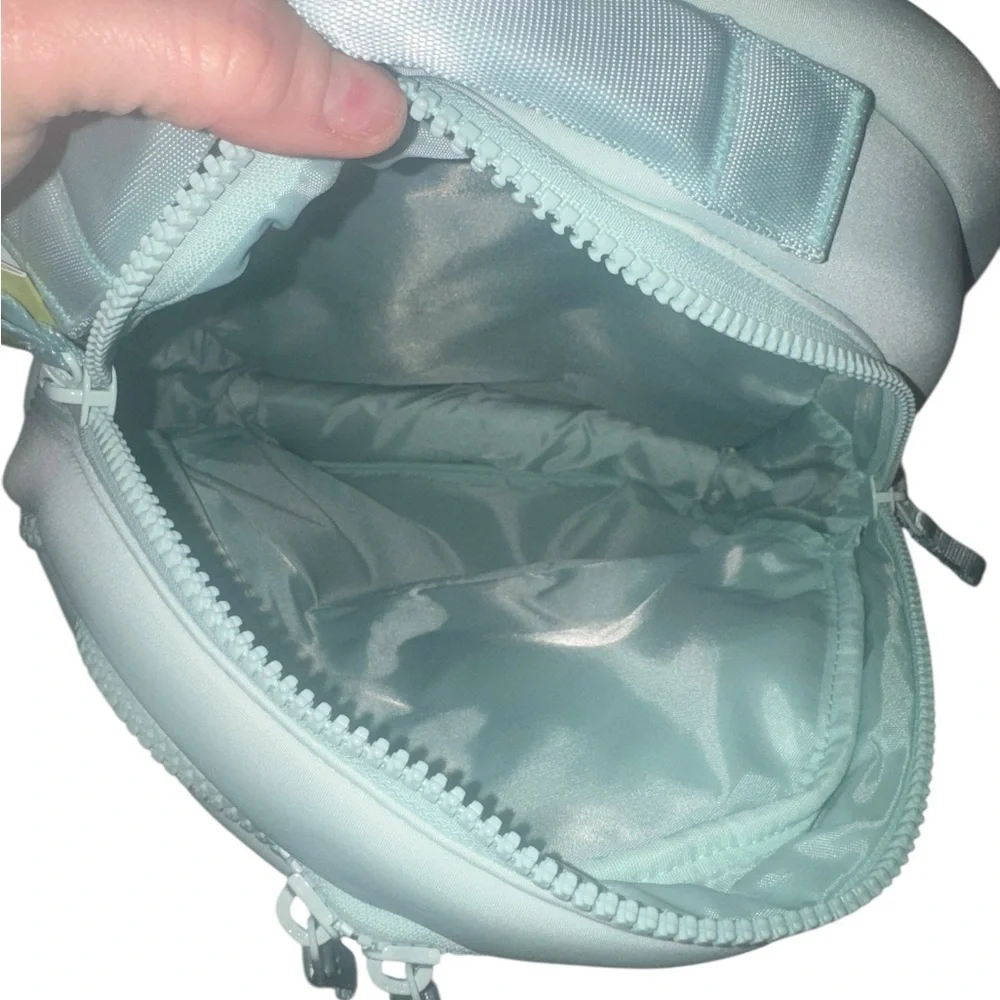 Stylish mint green Backpack and Tote Set